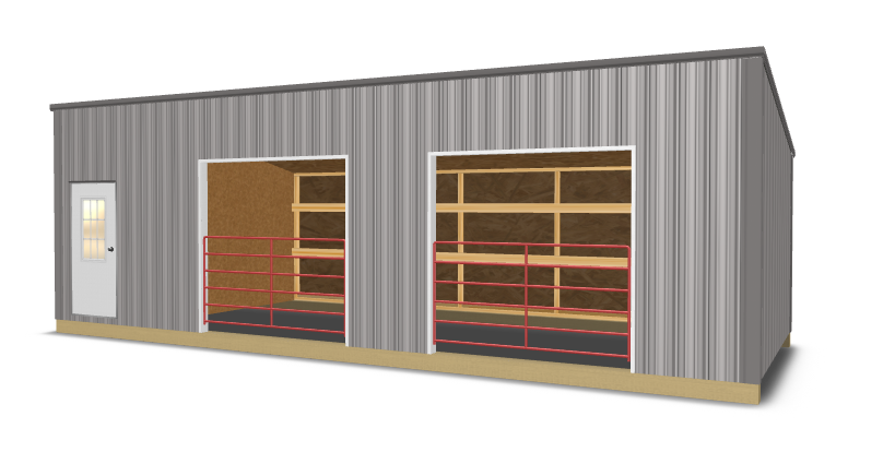 Horse Run-in (Shiver)